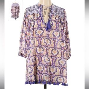 Roberta Roller Rabbit Womens Tunic. EUC. Sz M.